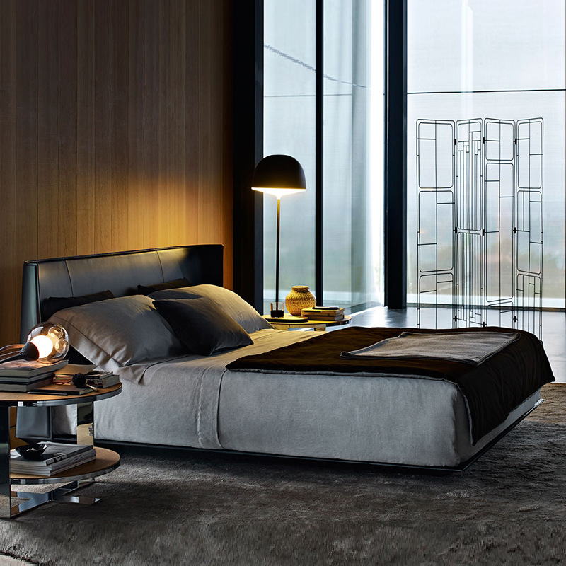 意式极简皮床