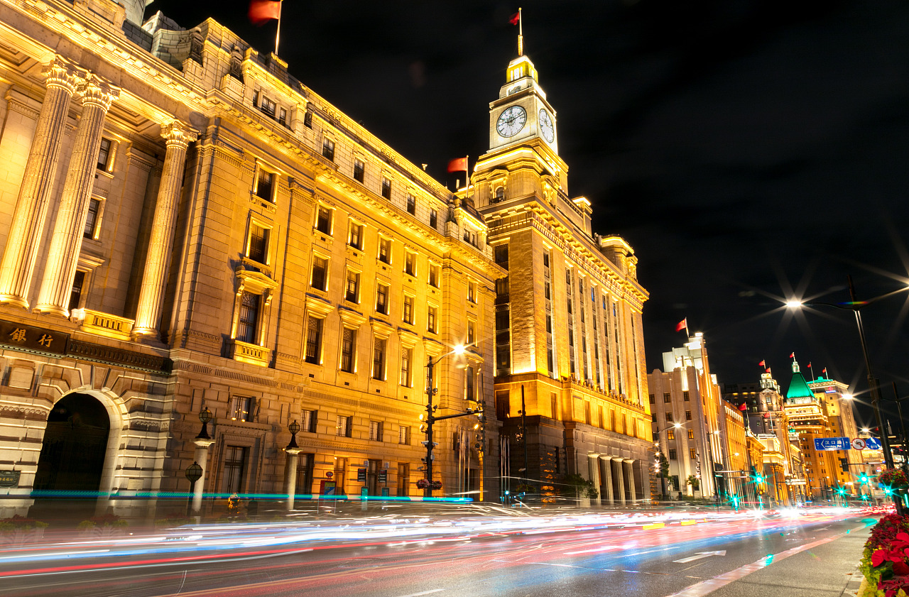 Shanghai Bund Night View