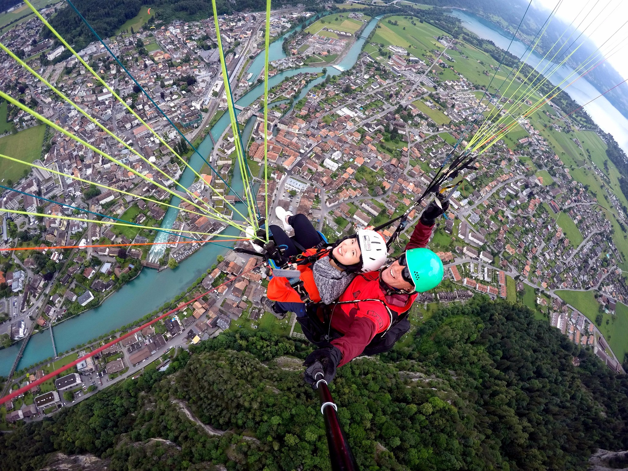 因特拉肯滑翔伞