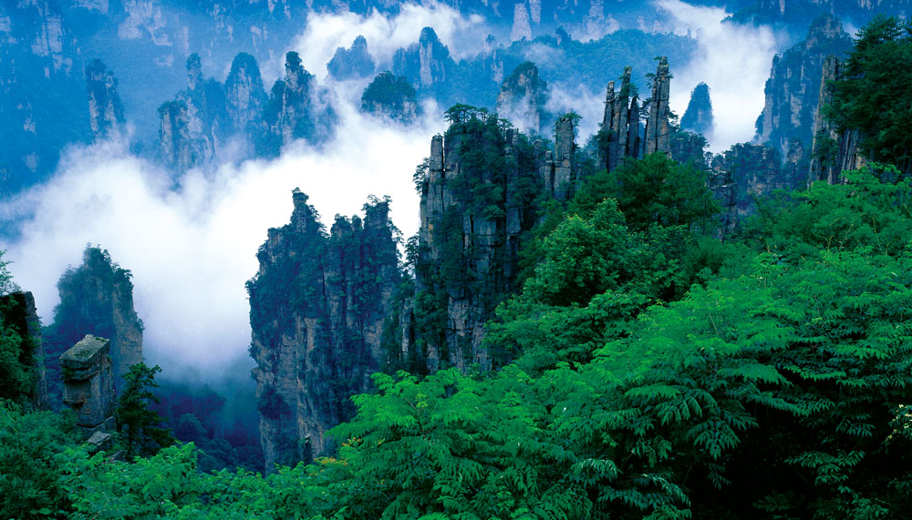 旅游景区风景
