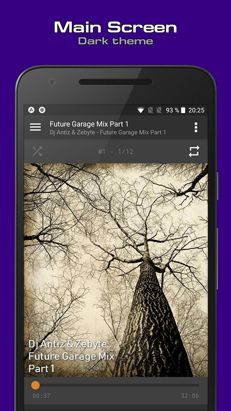 AIMP安卓版深色主题