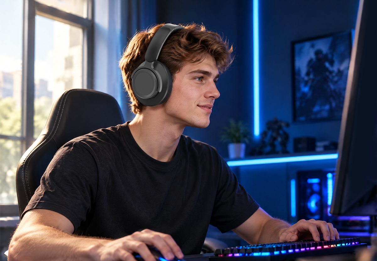 PC gaming low latency scene