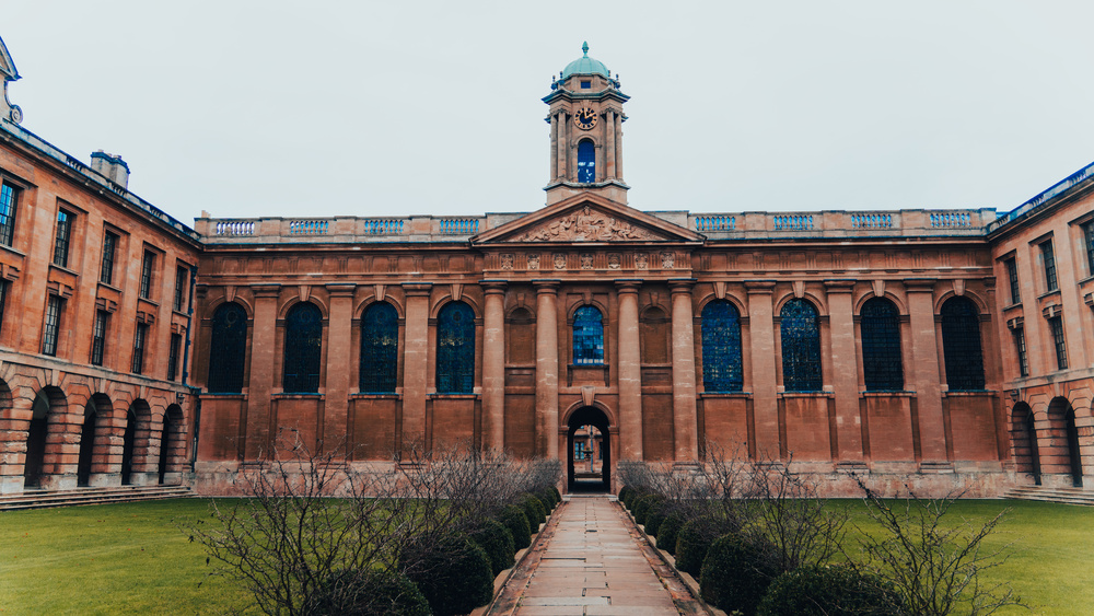 英国城市风景-牛津大学